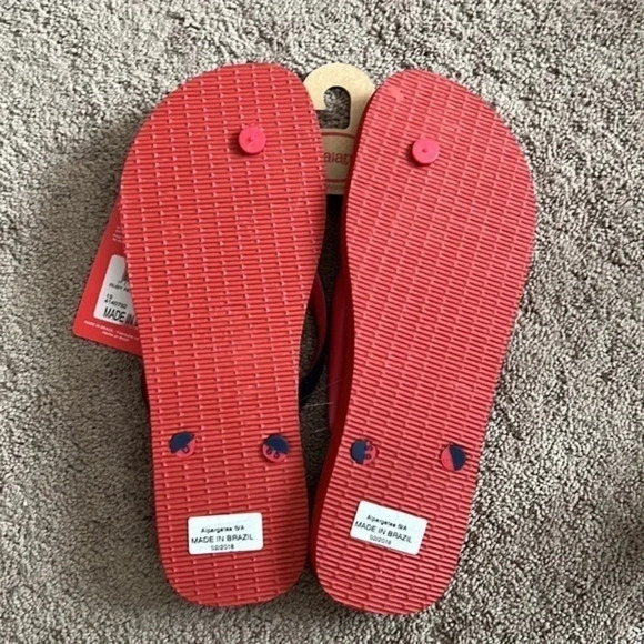 Havaianas Red‎ Sox Flip Flops main image 5